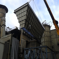 Costruzione di strutture metalliche per impianti civili ed industriali